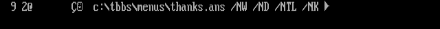 ANSI art: MENU9998.CTL